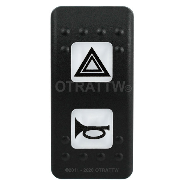 OTRATTW - the Switch Guys custom ink printed Contura II rocker switches.